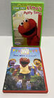 Sesame Street Elmo DVD Lot Potty Time/Food Water Exercise Kids