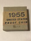 1955 United States 5 Coin Proof Set with Original Box & Paper