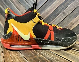 Nike Lebron Witness 7Y Sneakers Youth 4.5 Black Basketball Shoes DQ8650-001