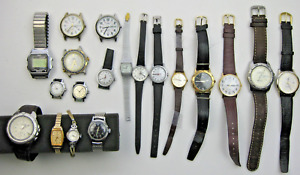 Vintage Timex Wristwatches  LOT #1   19  - Mens & Womens