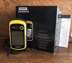 Garmin eTrex 10 Handheld GPS Receiver Monochrome Display Navigator