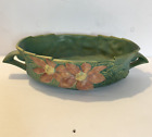 1944 Roseville Pottery Clematis Console Bowl Oval #458-10