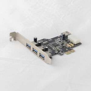 Syba 3 Port USB 3.0 PCI-e Card with 1 Internal USB 3.0 port (SD-PEX20080)