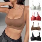 Women Underwear Sports Bra Beauty Back Breast-Reducing Push-up Bra Soft Solid US