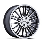 New Listing17x8 Petrol PE001 P1D Gloss Black With Machined Face Wheel 5x4.5 (40mm)