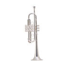 Bach Stradivarius C180 Series Philly Pro C Trumpet Outfit, Silver Plated