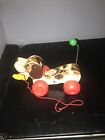 VINTAGE LITTLE SNOOPY FISHER PRICE #693 PULL TOY DOG