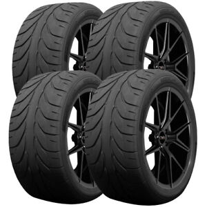 (QTY 4) 225/40ZR18 Kenda Vezda UHP Max KR20A 88W SL Black Wall Tires