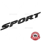 Honda Civic Sport Rear Trunk Lid Letter Logo Badge Emblem Nameplate Matte Black (For: 2005 Honda Civic)