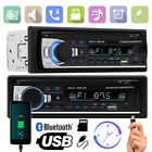 Bluetooth Single 1 Din Car Stereo Radio MP3 Player In-Dash FM USB SD Aux Input
