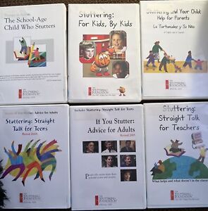Stuttering Foundation 6 DVD Set Children Teens Adults Teachers Speech Therapy