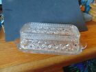 Wexford Butter Dish With Lid Anchor Hocking Pressed Glass