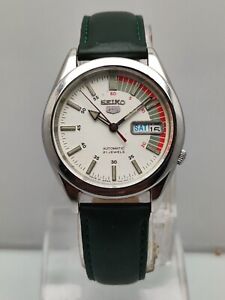 Seiko 5 Automatic 7s26-00X0 Day/Date Vintage Men's Rare Wristwatch