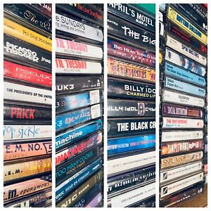 Alt Punk Indie Cassette Tapes: BUILD UR OWN LOT Grunge REM U2 Pearl Jam Prick X