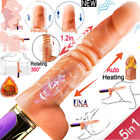Realistic Thrusting Heating Dildo Vibrator G-Spot Massager Sex Toys for Women