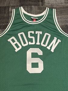 New ListingBill Russell Boston Celtics Mitchell & Ness Green Swingman Jersey Size XL NWT