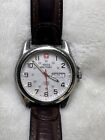 Vintage Swiss Military Watch Men’s  096.1009 Leather Band Original “The Genuine”