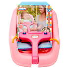 2-in-1 Snug 'n Secure Swing Pink Baby Toddler Swing Outdoor Backyard Play Toy