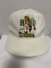 Larry Bird Caricature Hat Boston Celtics White SnapBack Salem Sportswear