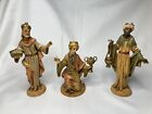 Fontanini Nativity 3 Wise Men Made In Italy 1983 There 5 1/4' Tall
