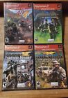 Sony PS2 Video Game Lot of 4 - SOCOM/SYPHON FILTER/ATV4 - All NEW OEM Sealed NOS