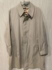 Vintage Hill & Archer Trench Coat Removable Warm Layer Water Wind Resistant 42R
