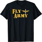 New Limited Vintage Fly Army Military Pilot Army Aviation T-Shirt Free Shipping