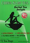 China Slim Tea Extra Strength Delight  72 Tea Bags   Free US Shipping