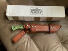 New ListingBark River Knives/Dark Timber 2nd Production Grizzly Bowie Hunting Knife W/Case