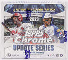 New Listing2023 Topps Chrome Update Baseball Jumbo Hobby PYT Box Break #479 - 3 AUTOS!