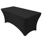 Spandex 4ft ,6ft ,8ft  Stretch Fitted Tablecloth Table Cover Wedding Event