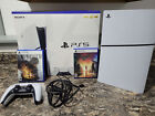 Sony PS5 Disc Edition Console - 3 months old + 2 games