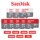 Sandisk Micro SD Card Ultra TF Memory 32GB 64GB 128GB 256GB 512GB 1TB 1.5TB
