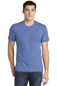 American Apparel Men's TR401 Tri-Blend Track Plain Blank Comfort T-Shirt