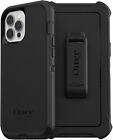 OtterBox DEFENDER SERIES Case & Holster for Apple iPhone 12 Pro Max - Black