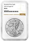 2023 W Burnished Silver Eagle NGC MS69 - Brown Label
