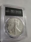 2021 $1 American Silver Eagle PCGS MS70 TYPE 2 First Strike Black Label