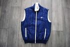VINTAGE ADIDAS MADE IN WEST GERMANY BLUE SLEEVELESS JACKET TOP BLUE SIZE D50 (M)