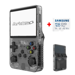 R36S Handheld Game Console with Custom Samsung 128GB Ready to Play - US Seller