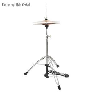 Hi-Hat Cymbal Drum Stand Double Braced Hardware Adjustable w/Pedal