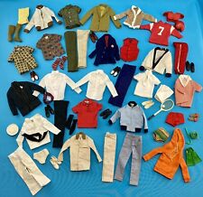 Vintage 1960's Ken Doll Clothing Football Tennis Sailor Shoes Accessories Lot