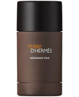 HERMES Terre D'hermes Deodorant Stick for Men 2.5 oz / 75 ml New