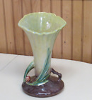 Roseville Pottery Wincraft 1948 MCM Green Pine Cone Vase 283-8