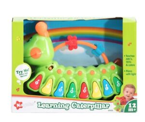 NAVYSTAR Caterpillar Learning Toy, Toddler Learning & Crawling Baby Toys