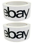 2 Rolls eBay Branded Shipping Tape With BLACK Logo - 2