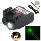 Tactical Green Red Laser Sight with USB Rechargeable Hunting Laser for Handgun