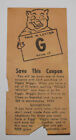 Vintage Piggly Wiggly Grocery Store Advertising Coupon Prairie du Chien WI