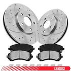 11.8'' 300mm Front Disc Rotors+Brake Pads for Chevy Venture 2002-2004 Buick Olds