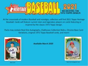 2021 Topps Heritage 1-200 List/You Pick/Complete Your Set