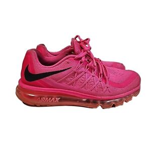 Nike Womens Air Max Pink Foil Size 9 Running Shoes Sneaker 698903-600
